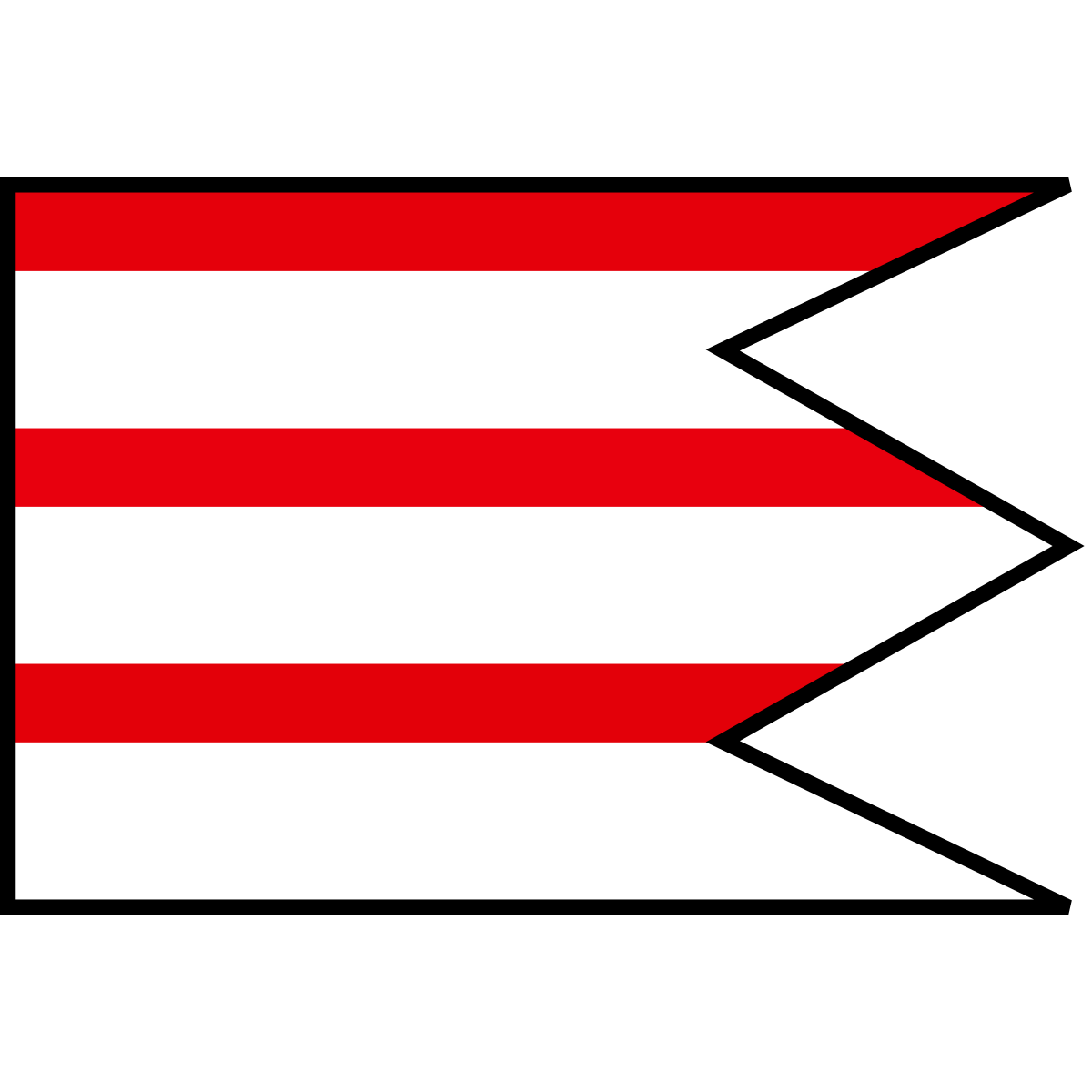 Flag of Hosťovce, Region of Košice