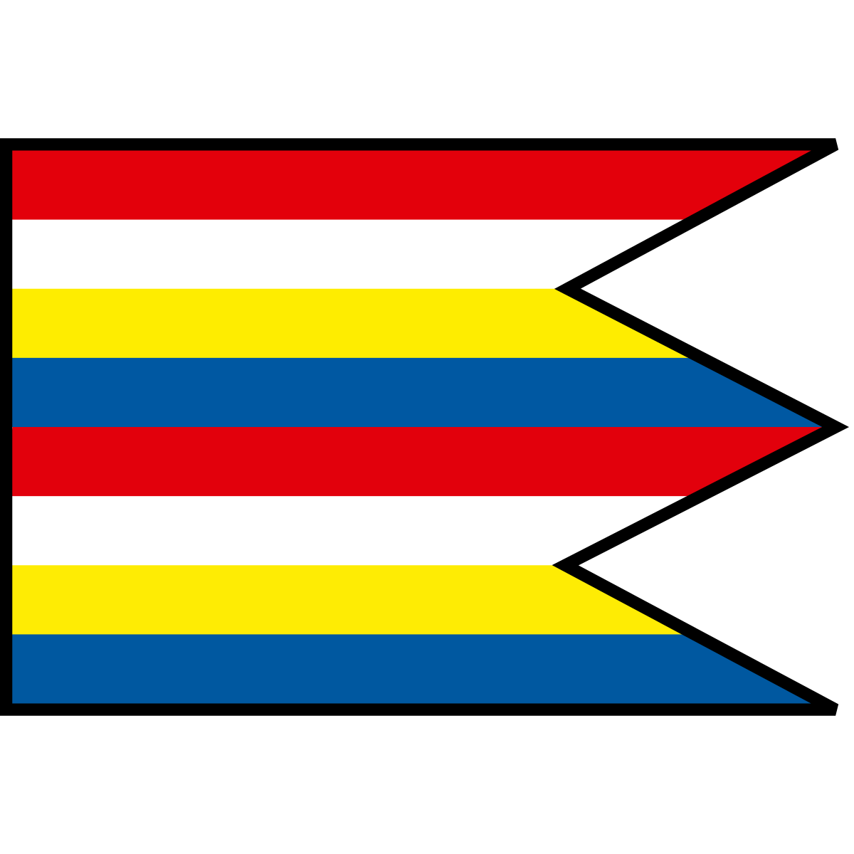 Flag of Hrabová Roztoka, Region of Prešov