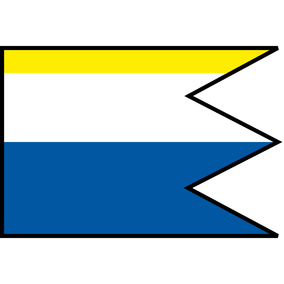 Flag of Hrabovčík, Region of Prešov