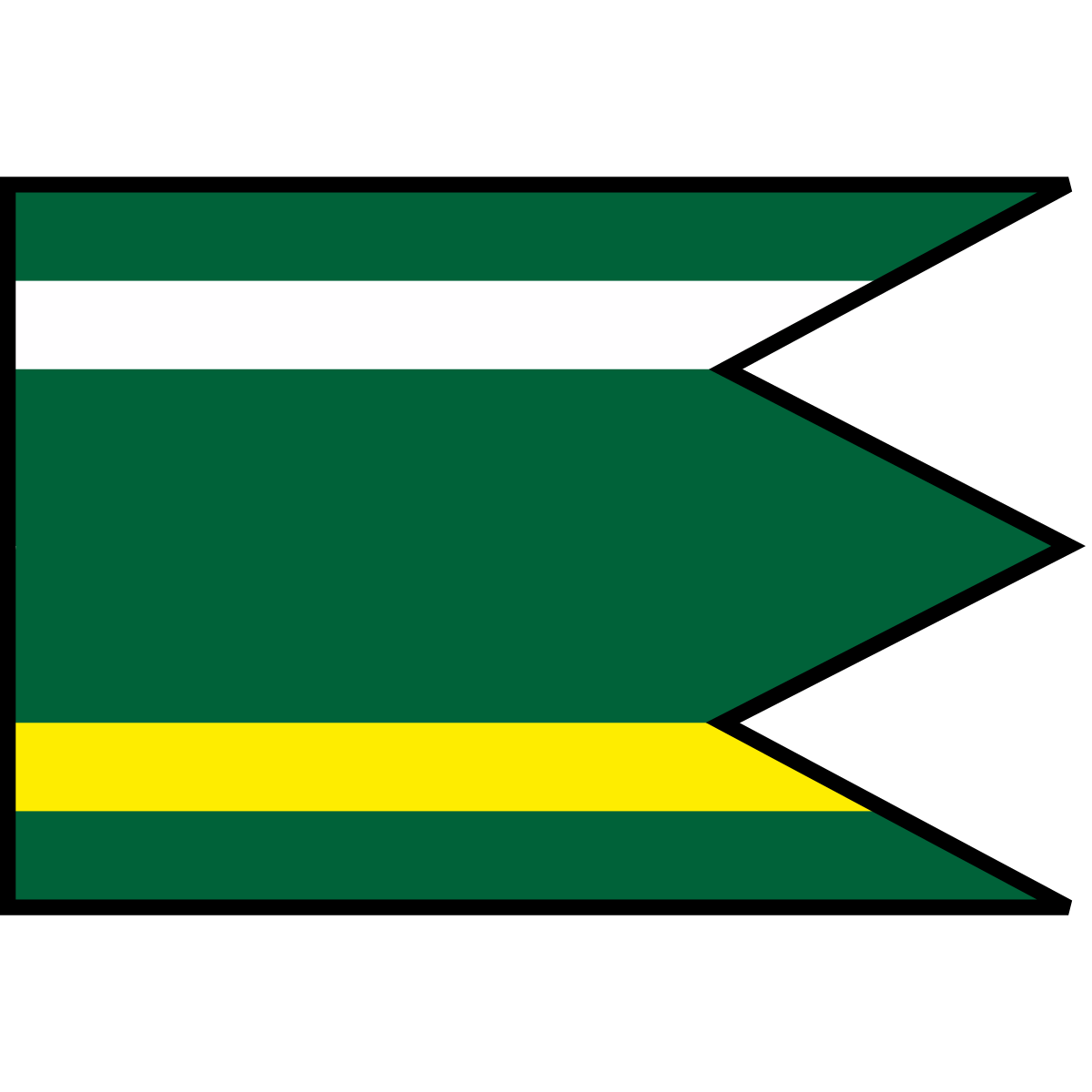 Flag of Hradište, Region of Banská Bystrica