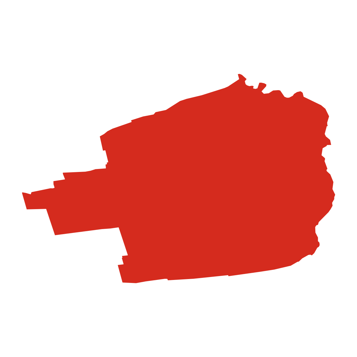 Hriadky city boundary