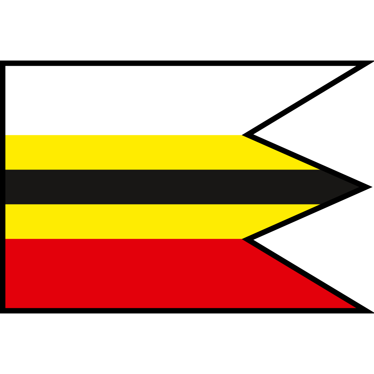 Flag of Hromoš, Region of Prešov