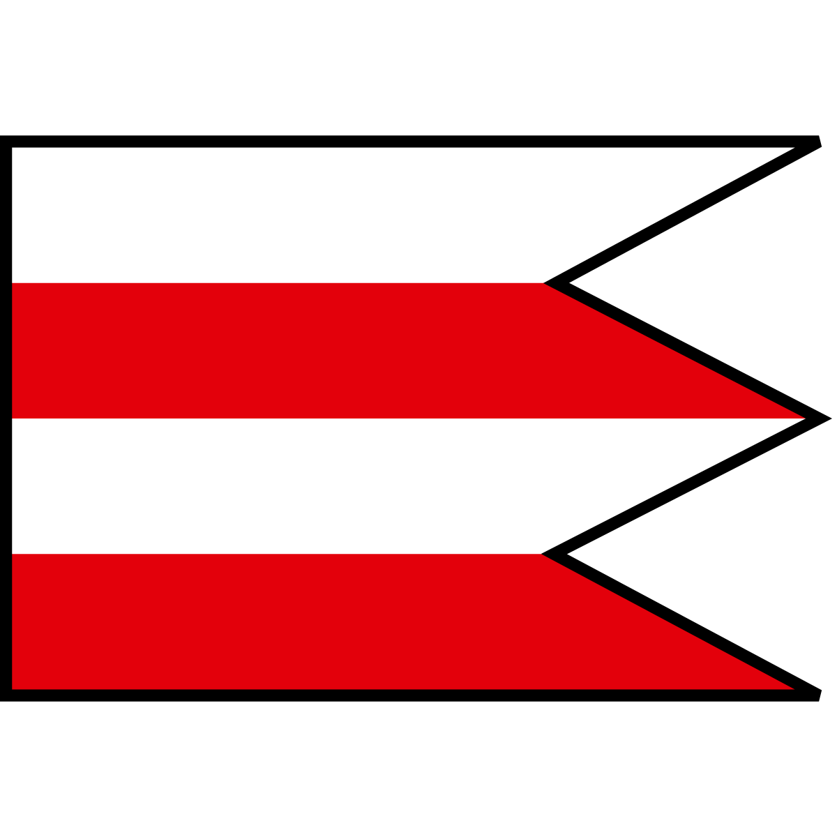 Flag of Hrubý Šúr, Region of Bratislava