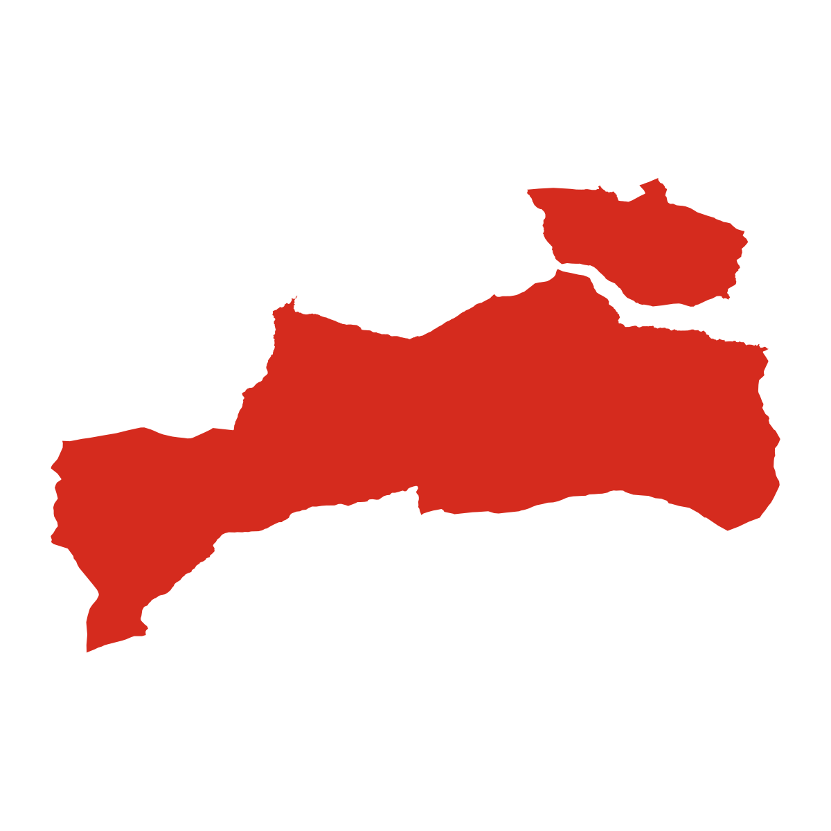 Hruštín city boundary