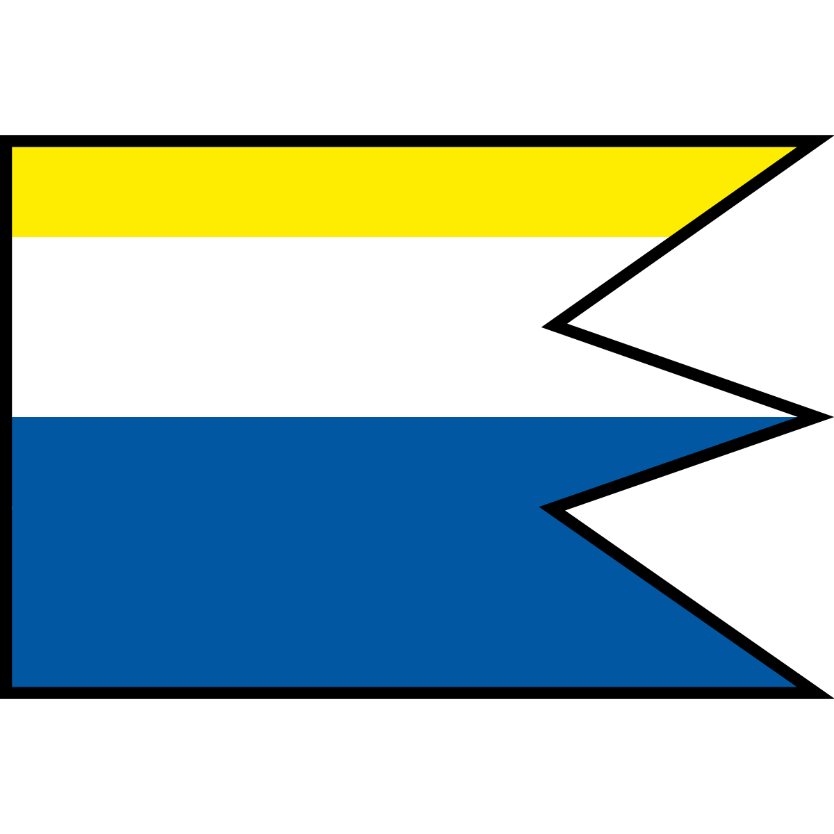 Flag of Hul, Region of Nitra