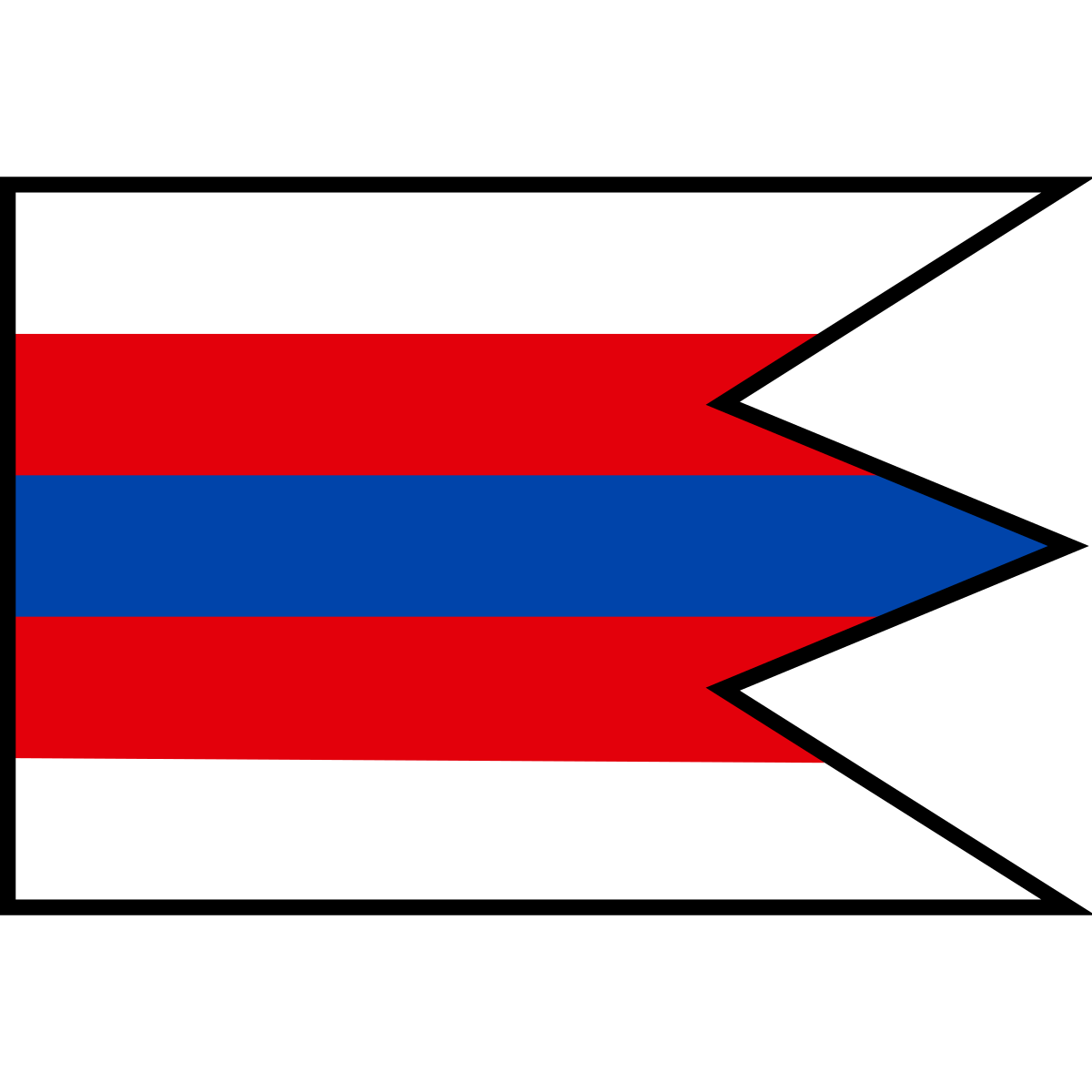 Flag of Huncovce, Region of Prešov