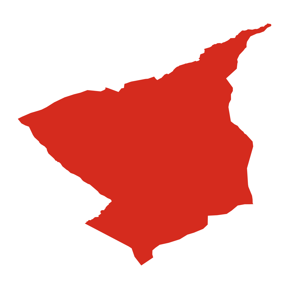 Husák city boundary