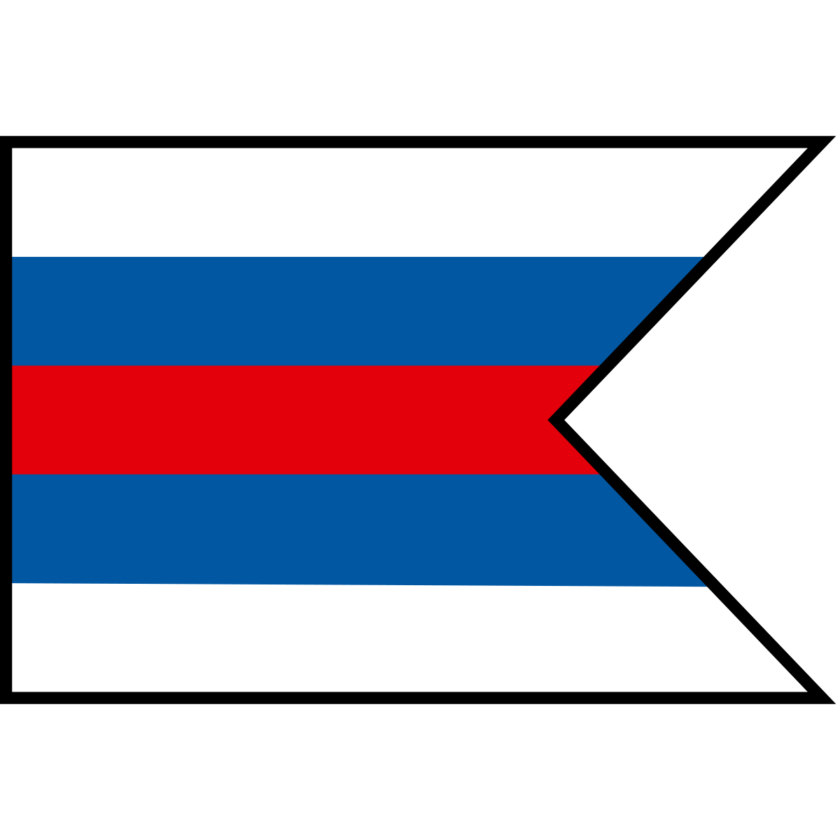 Flag of Ilava, Region of Trenčín