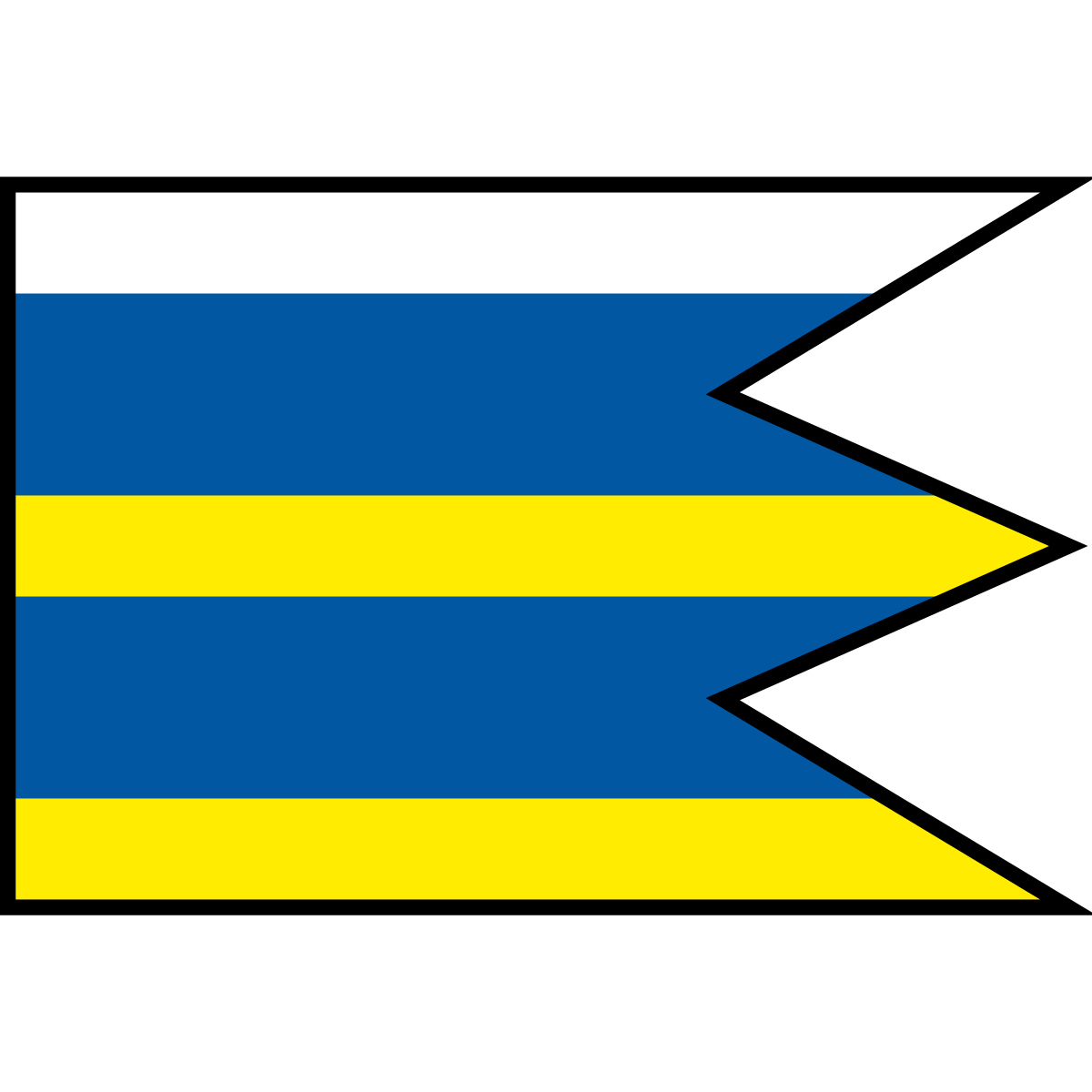 Flag of Imrišovce, Region of Banská Bystrica