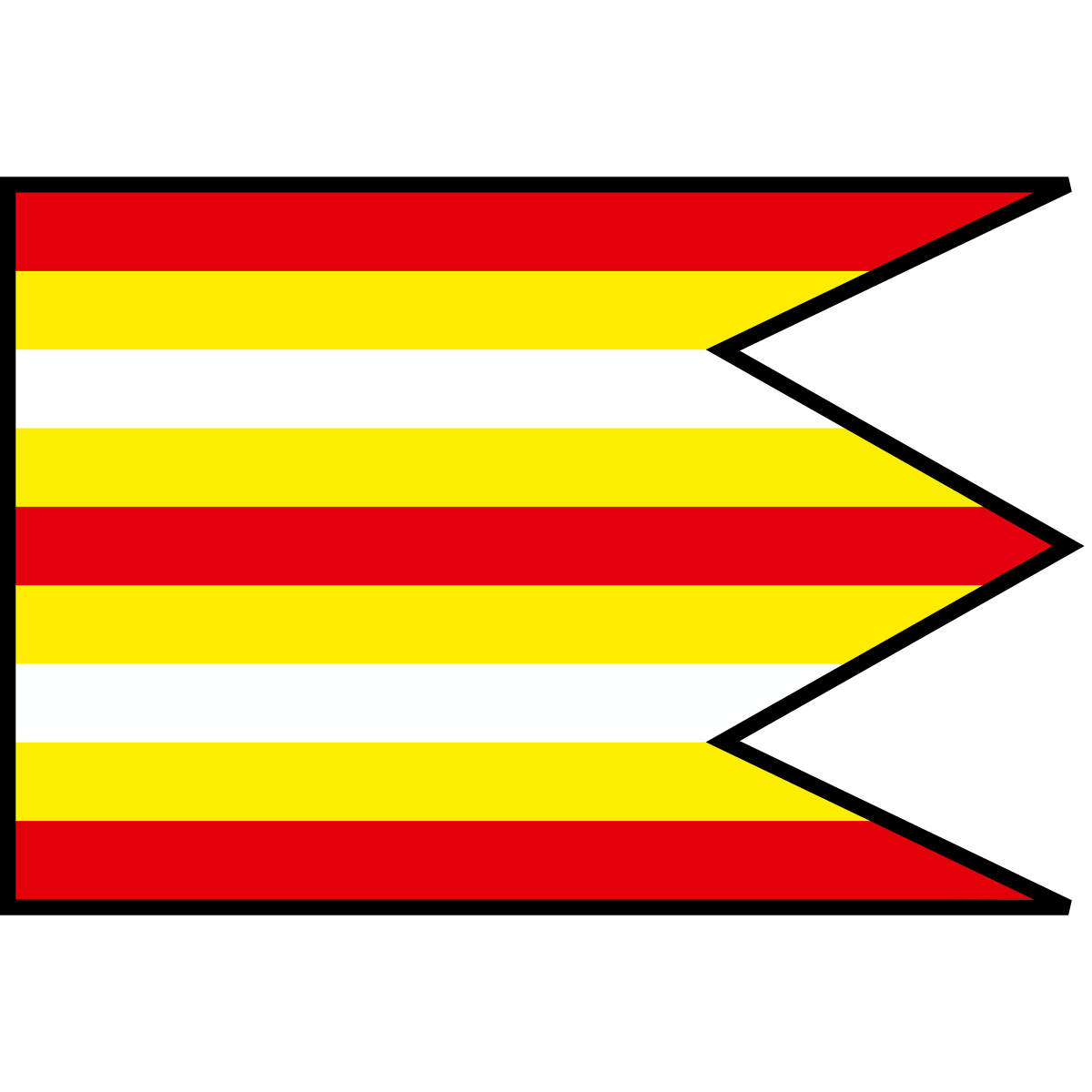 Flag of Imrov Kopec, Region of Banská Bystrica