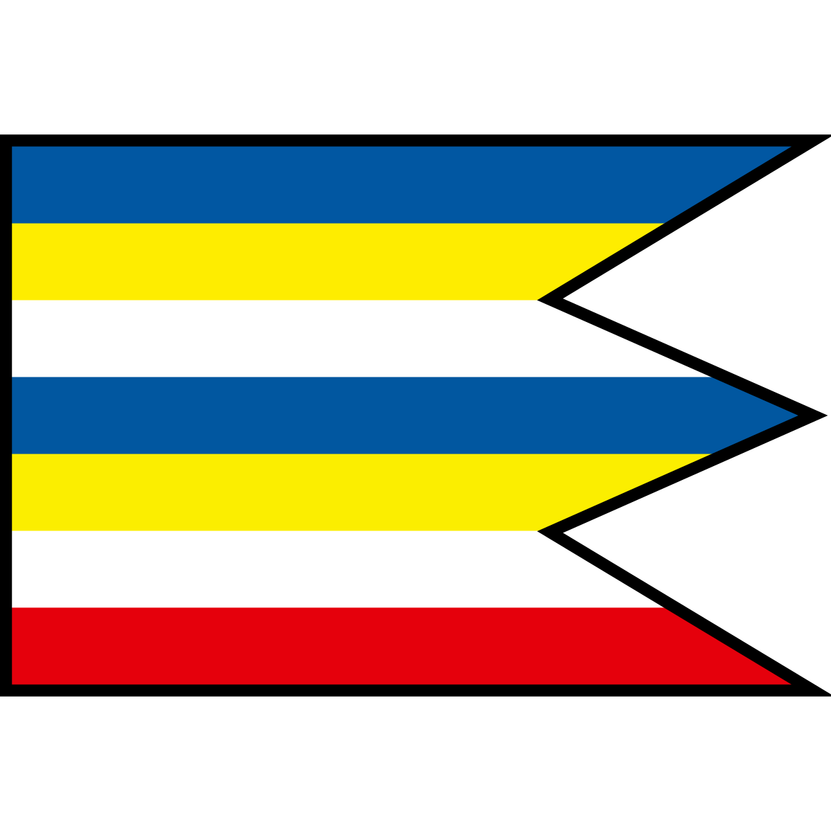 Flag of Ižipovce, Region of Žilina