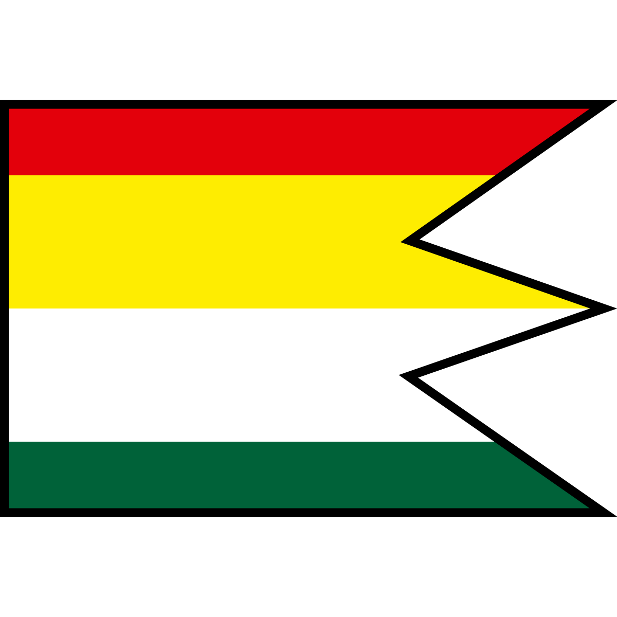 Flag of Ižkovce, Region of Košice
