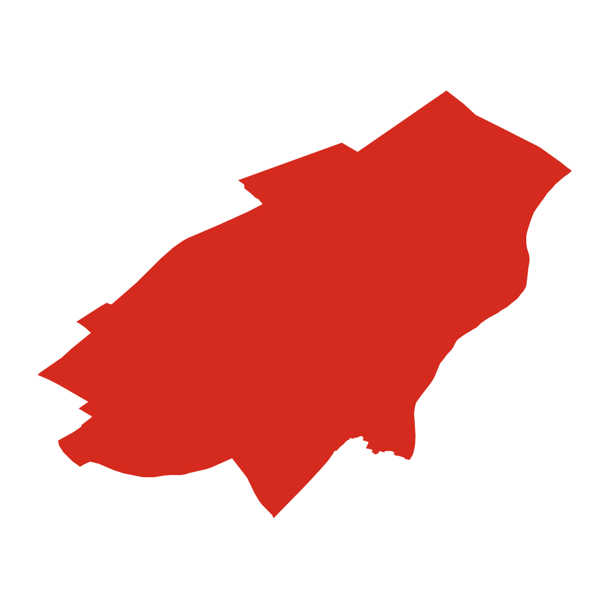 Jablonec city boundary