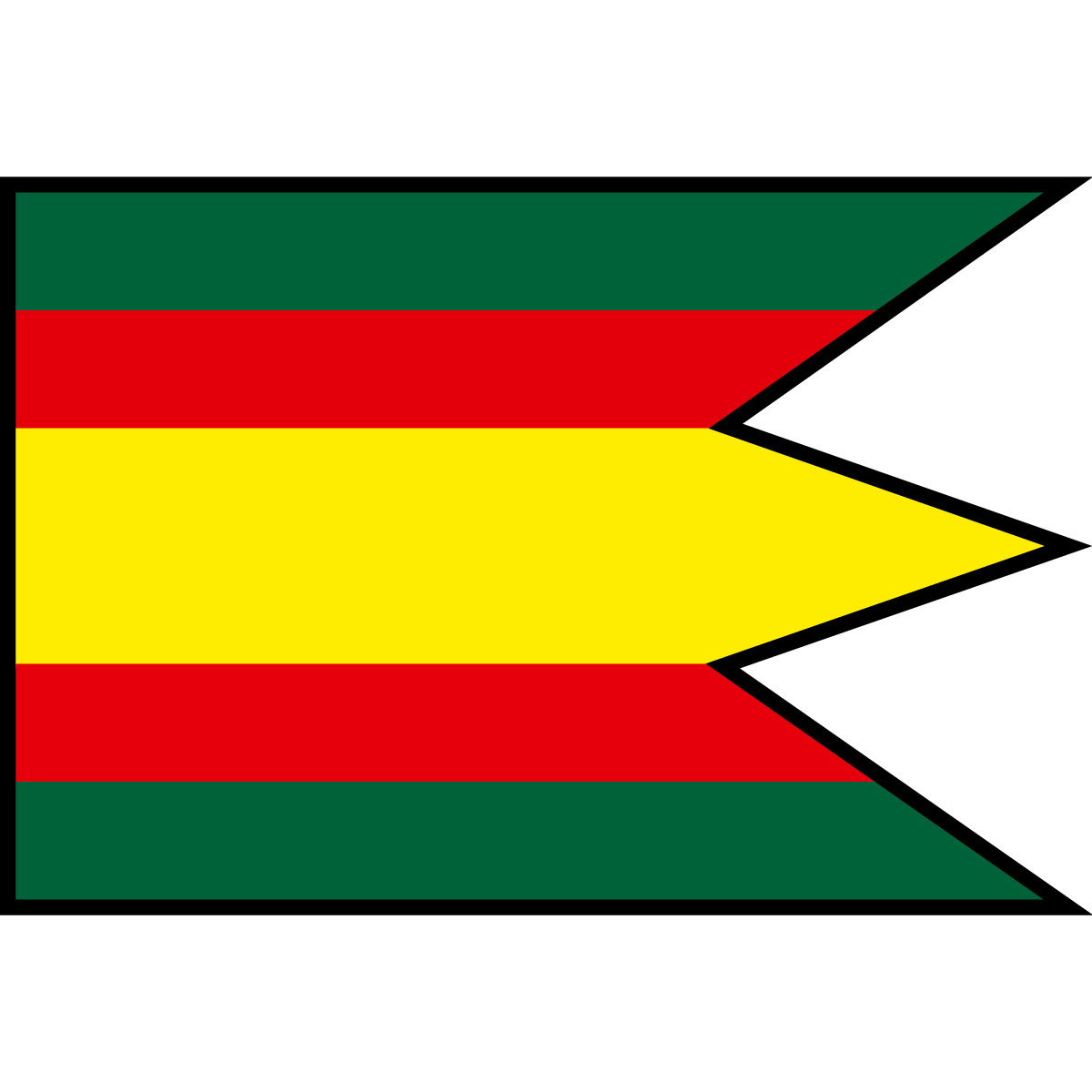 Flag of Jablonov nad Turňou, Region of Košice