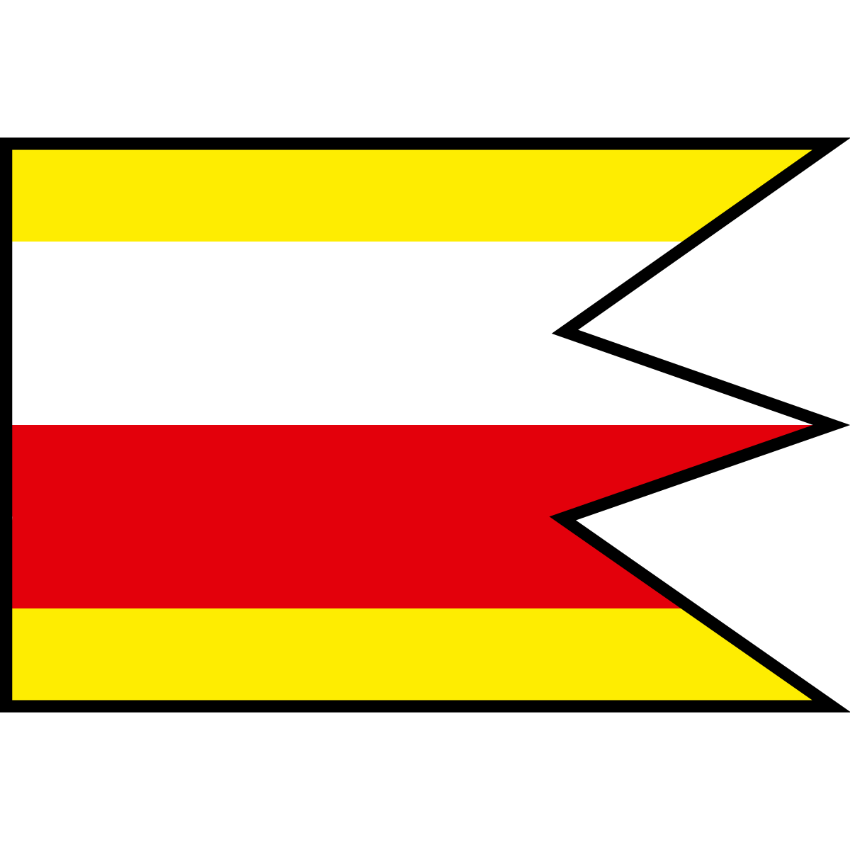 Flag of Jablonov, Region of Prešov