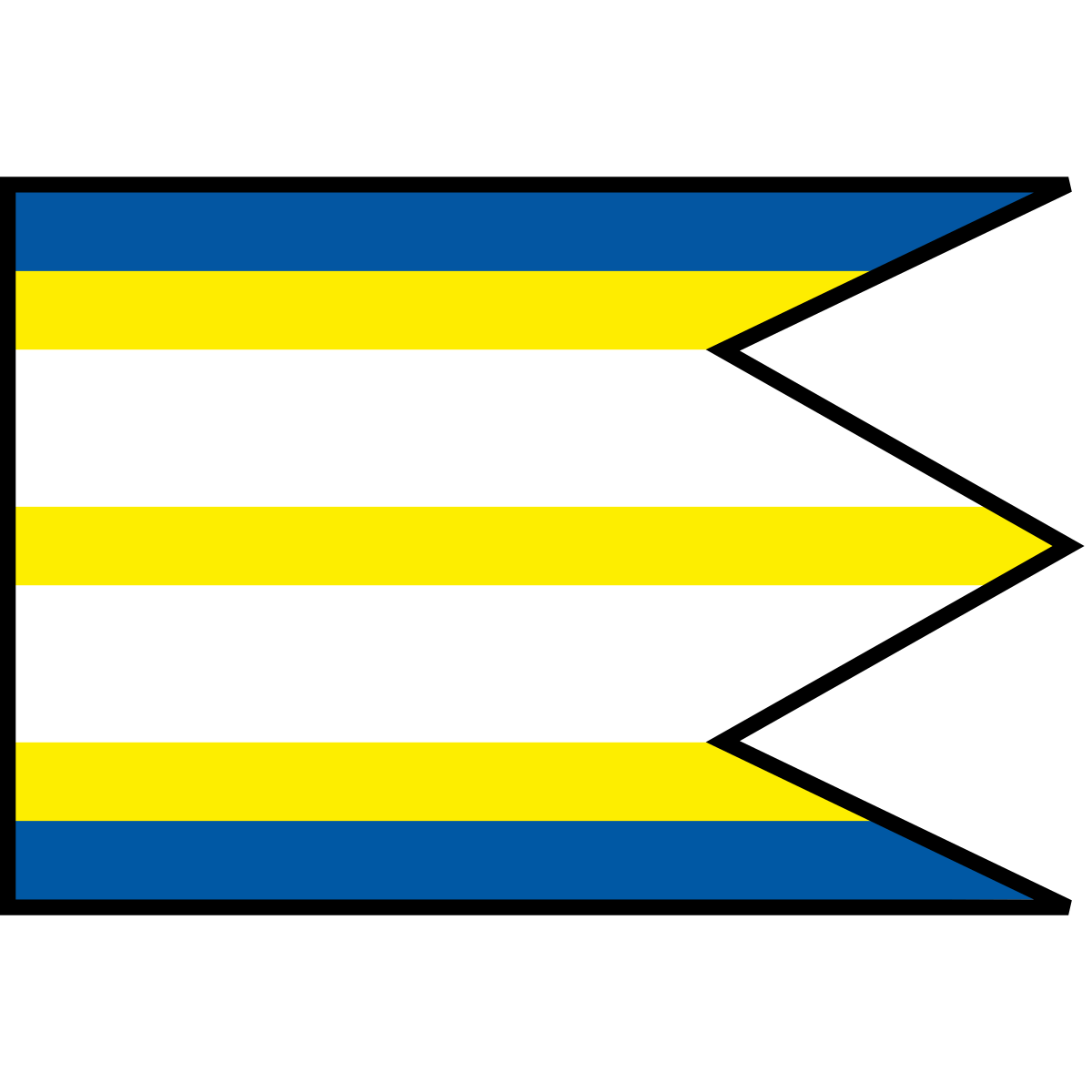 Flag of Jabloňovce, Region of Nitra