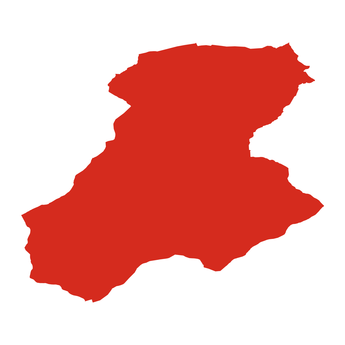 Jakubany city boundary
