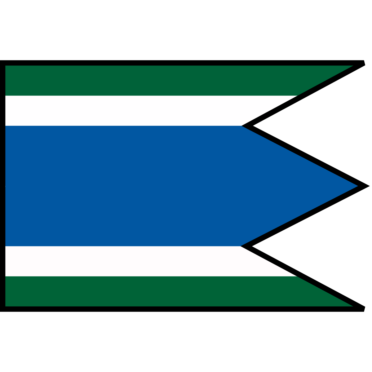 Flag of Jákubie, Region of Nitra