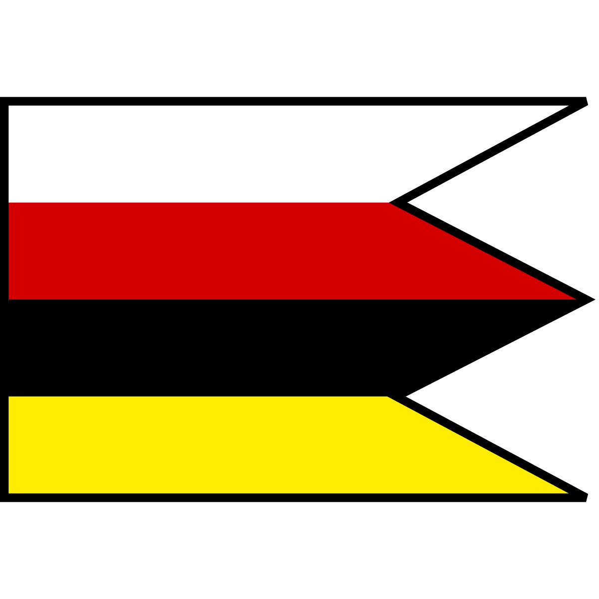 Flag of Jakubovany, Region of Žilina