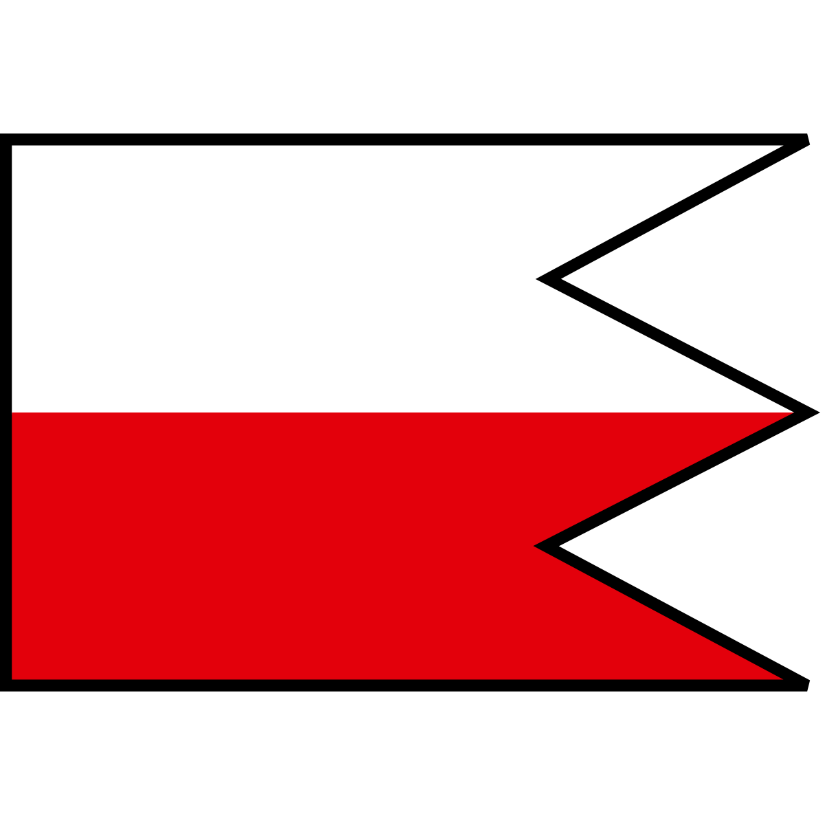 Flag of Jalakšová, Region of Nitra