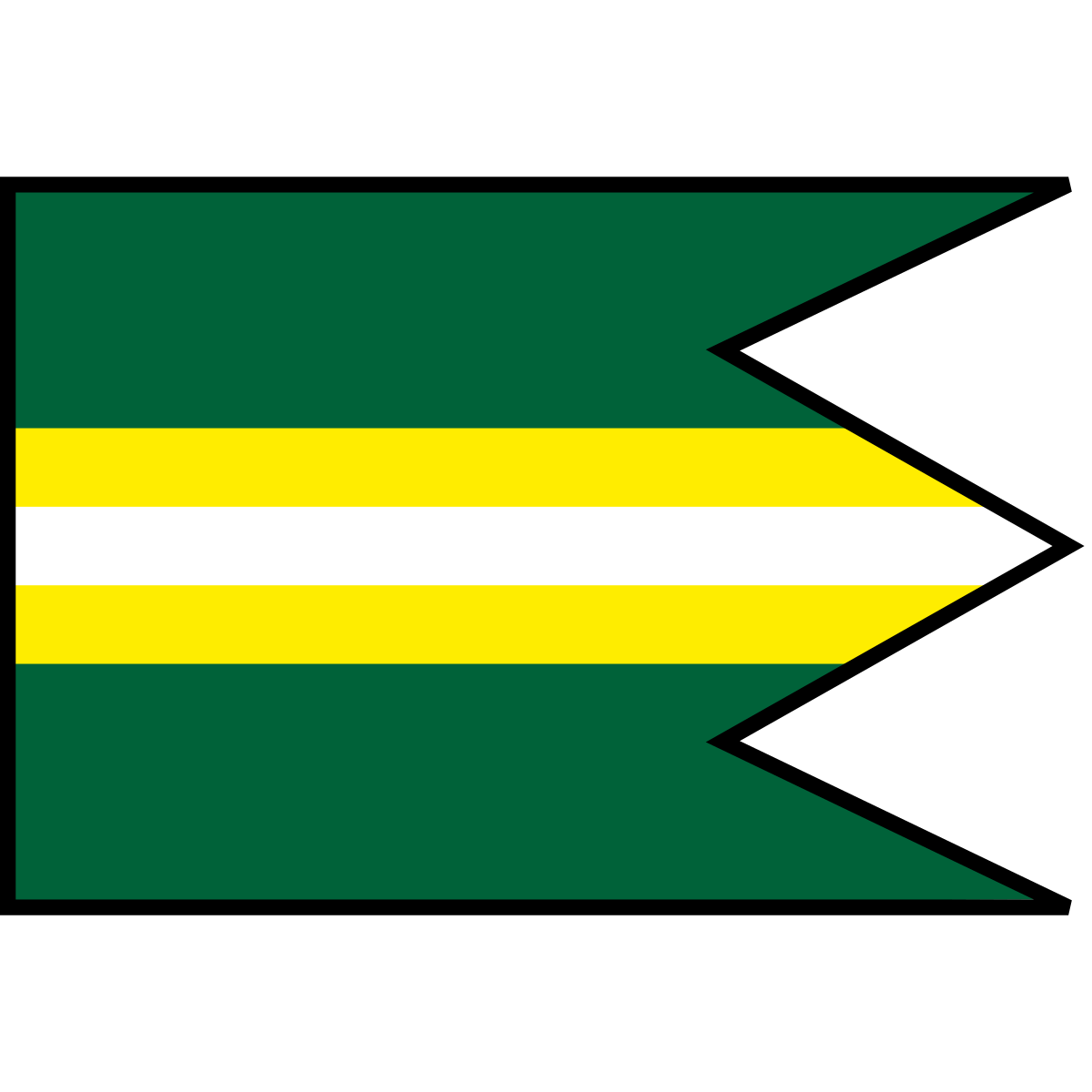 Flag of Jamník, Region of Košice