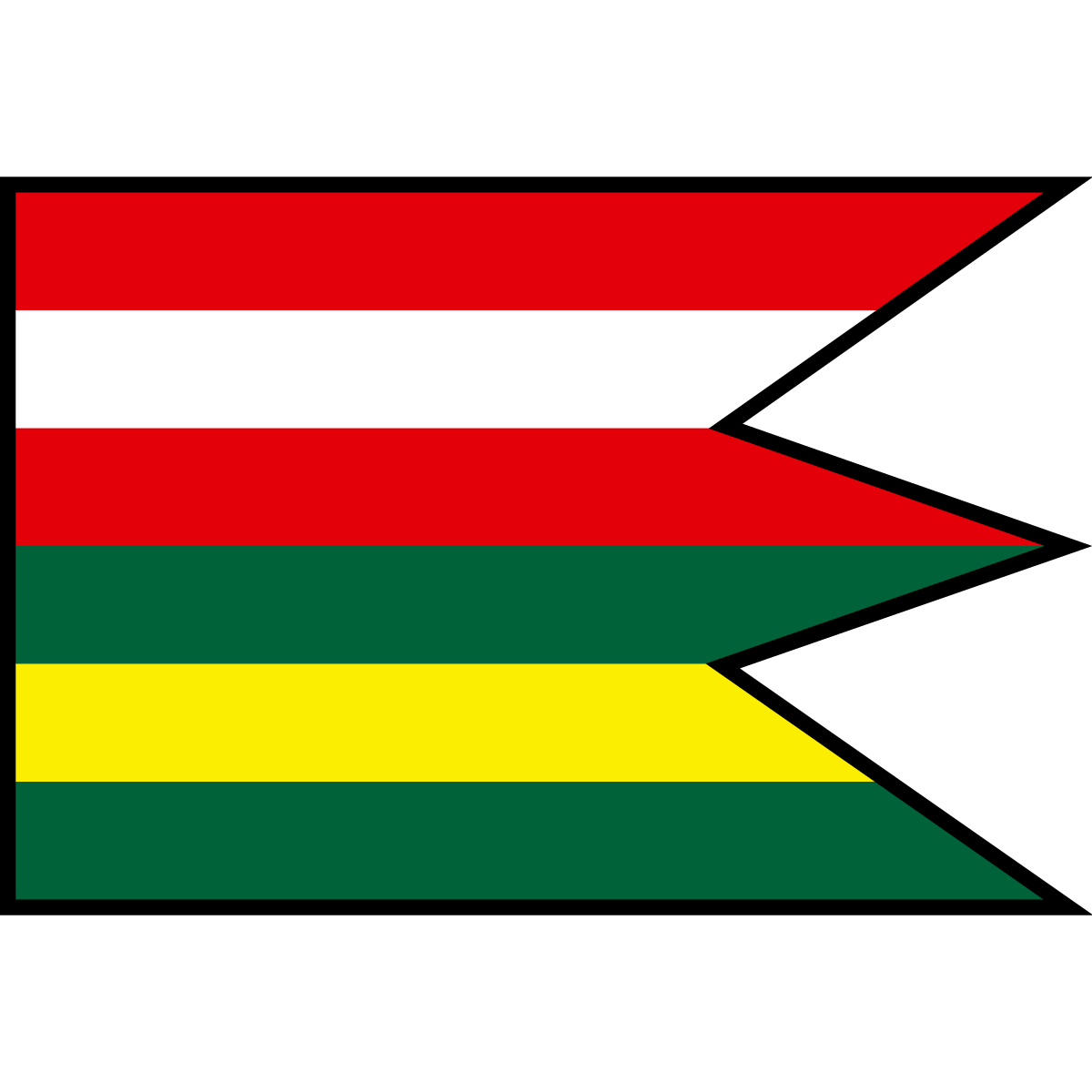 Flag of Janice, Region of Banská Bystrica
