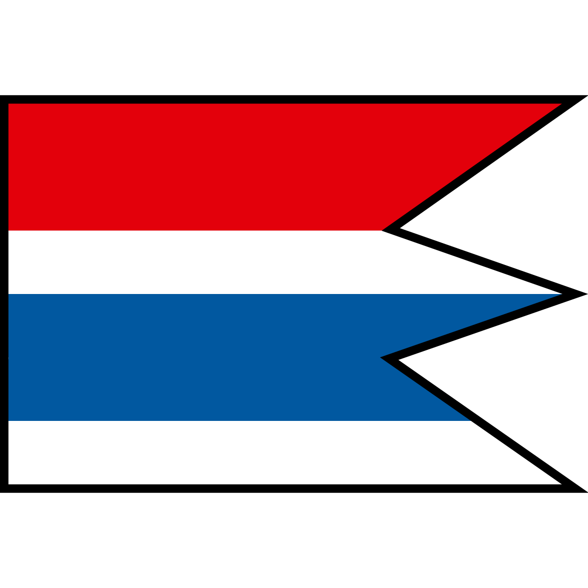Flag of Jarabina, Region of Prešov