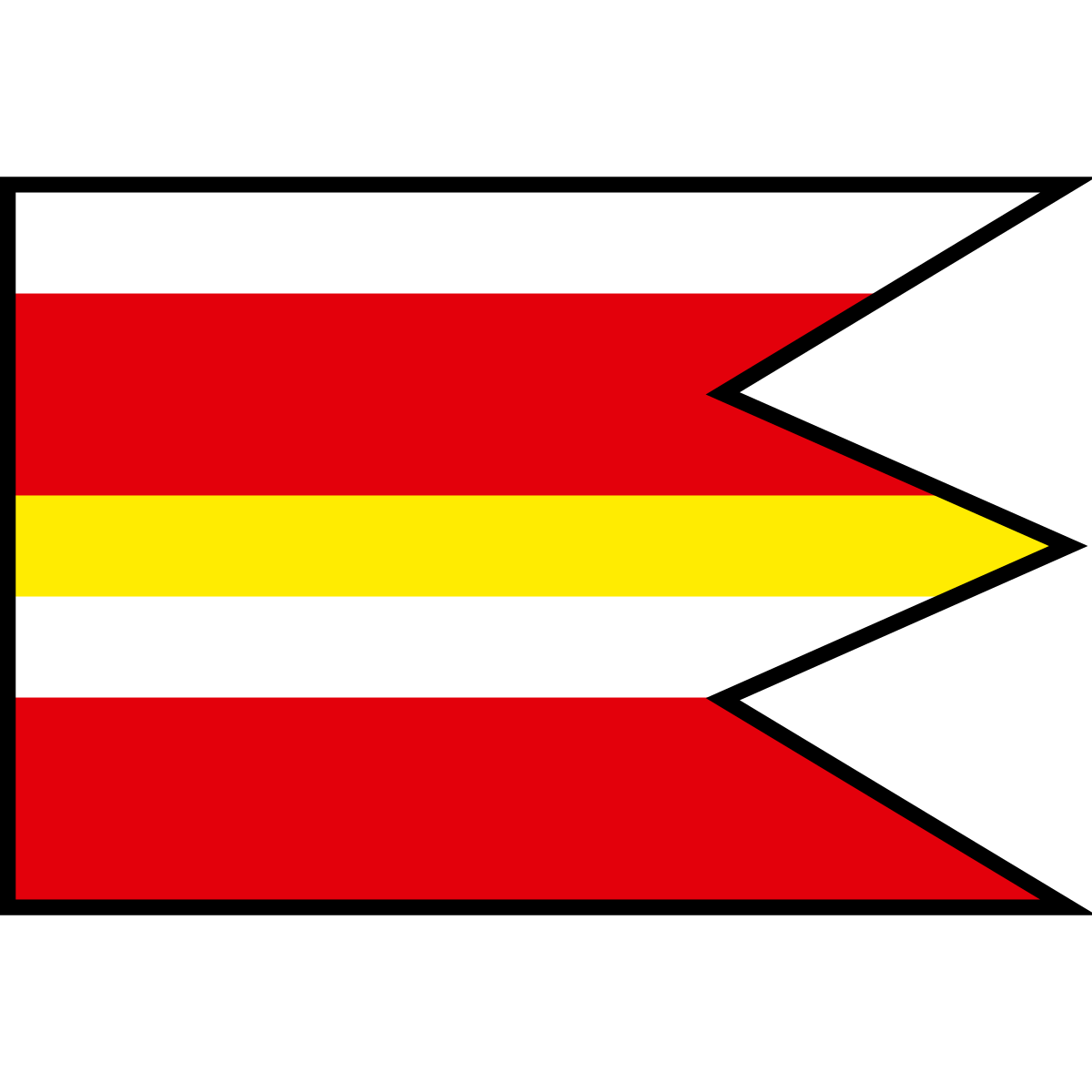 Flag of Jarok, Region of Nitra