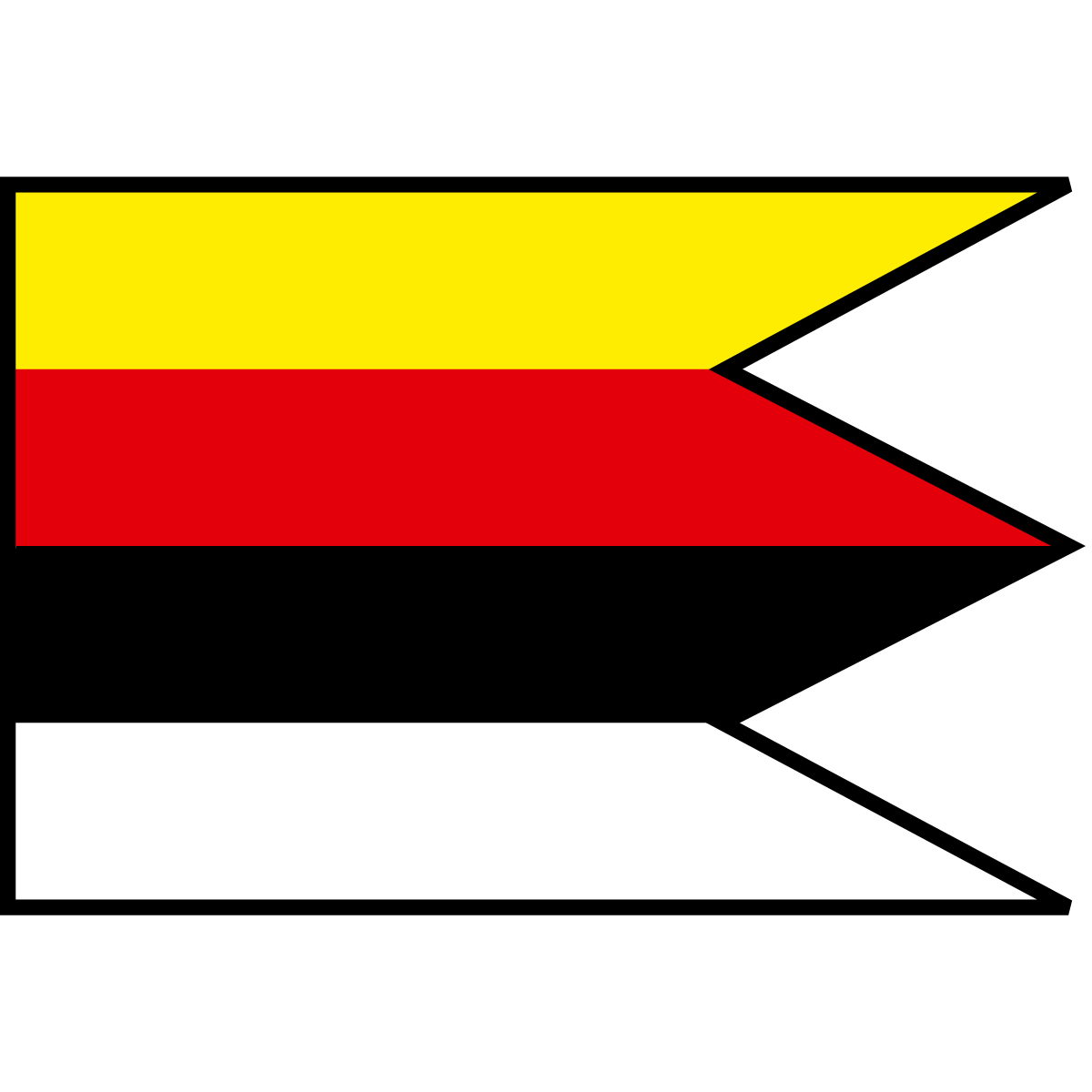 Flag of Jarovnice, Region of Prešov