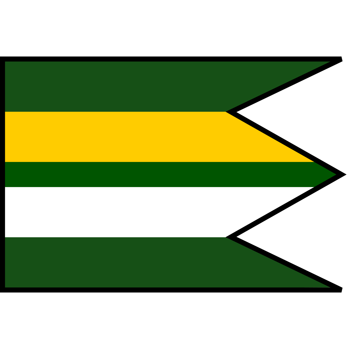 Flag of Jasenová, Region of Žilina