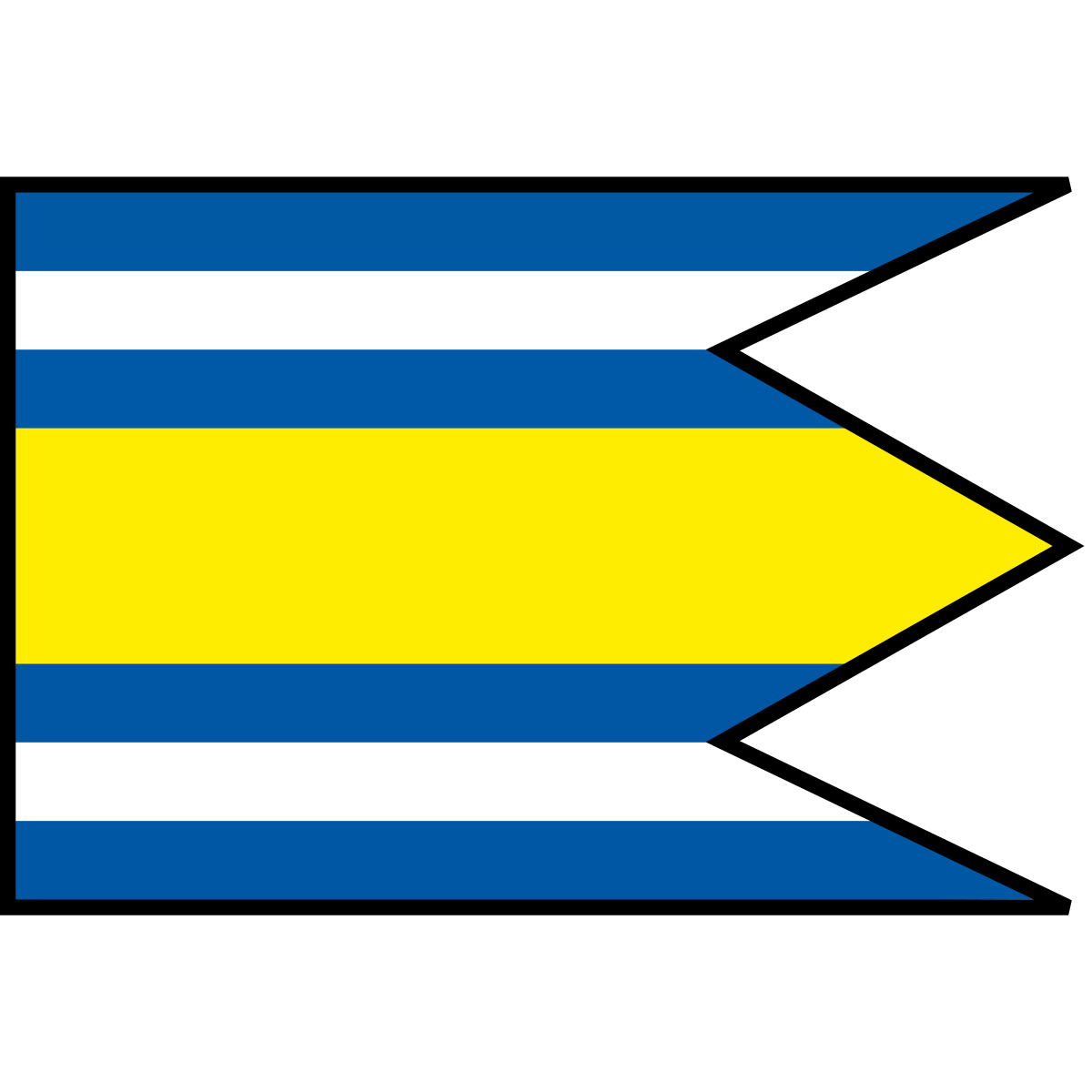 Flag of Jasenovo, Region of Žilina