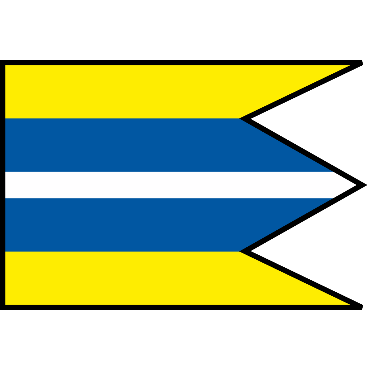 Flag of Jastrabá, Region of Banská Bystrica