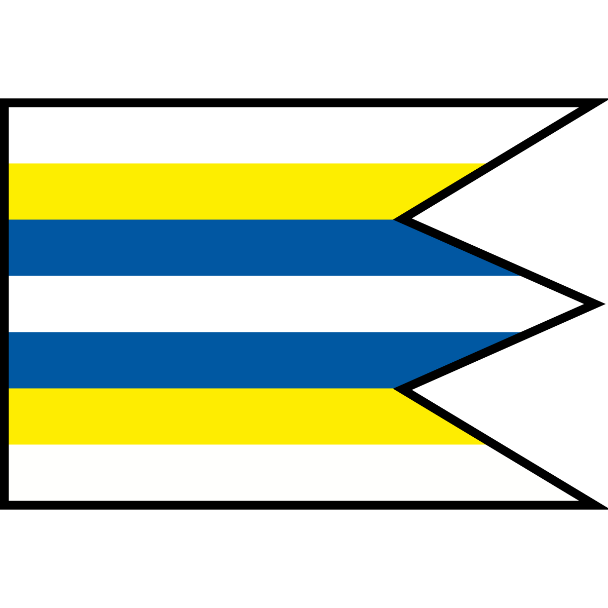 Flag of Jastrabie nad Topľou, Region of Prešov