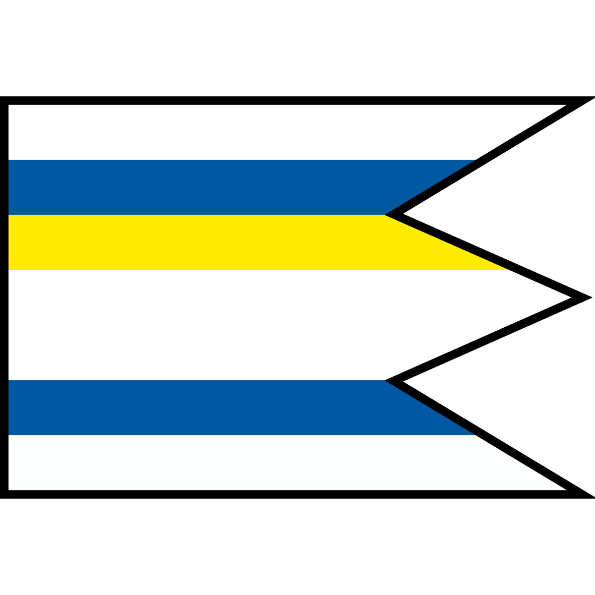 Flag of Jelšovce, Region of Nitra