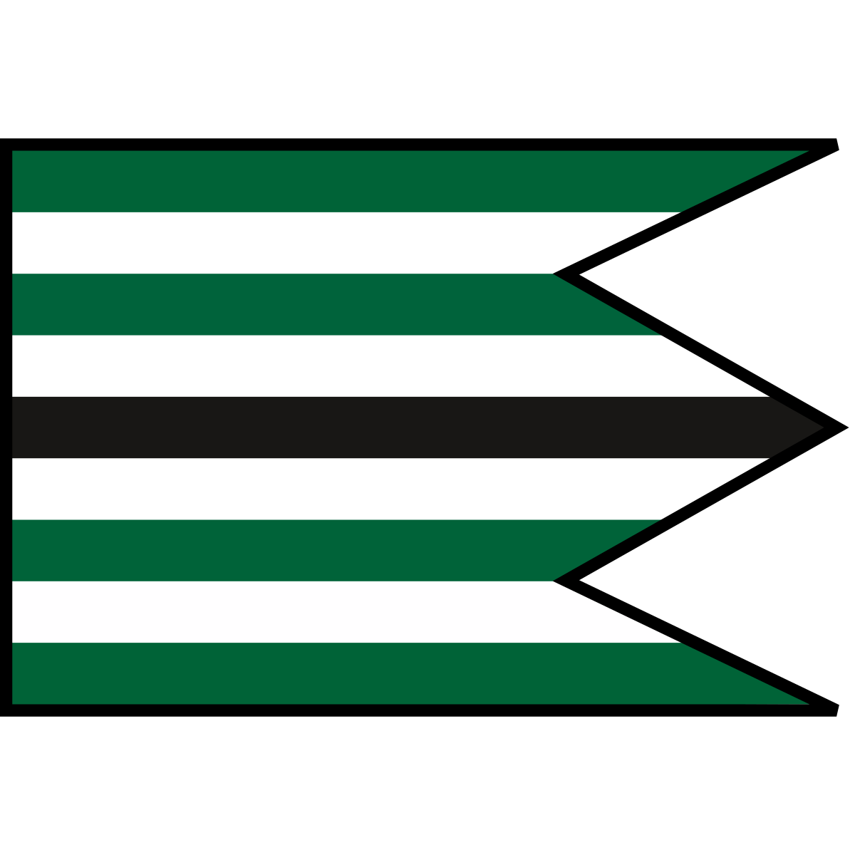 Flag of Jelšovec, Region of Banská Bystrica