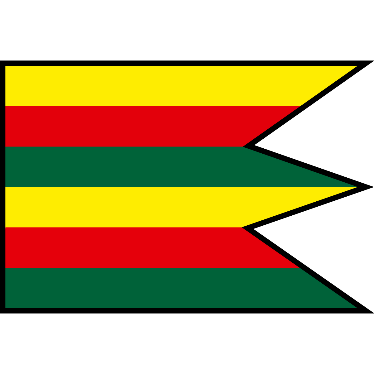 Flag of Jesenské, Region of Nitra