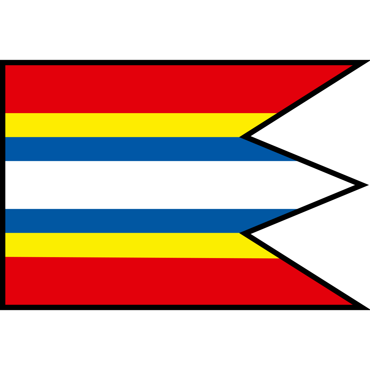 Flag of Jozefov dvor, Region of Trnava