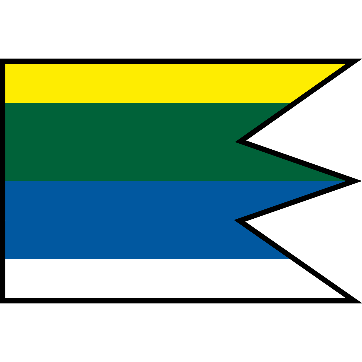 Flag of Juríky, Region of Bratislava