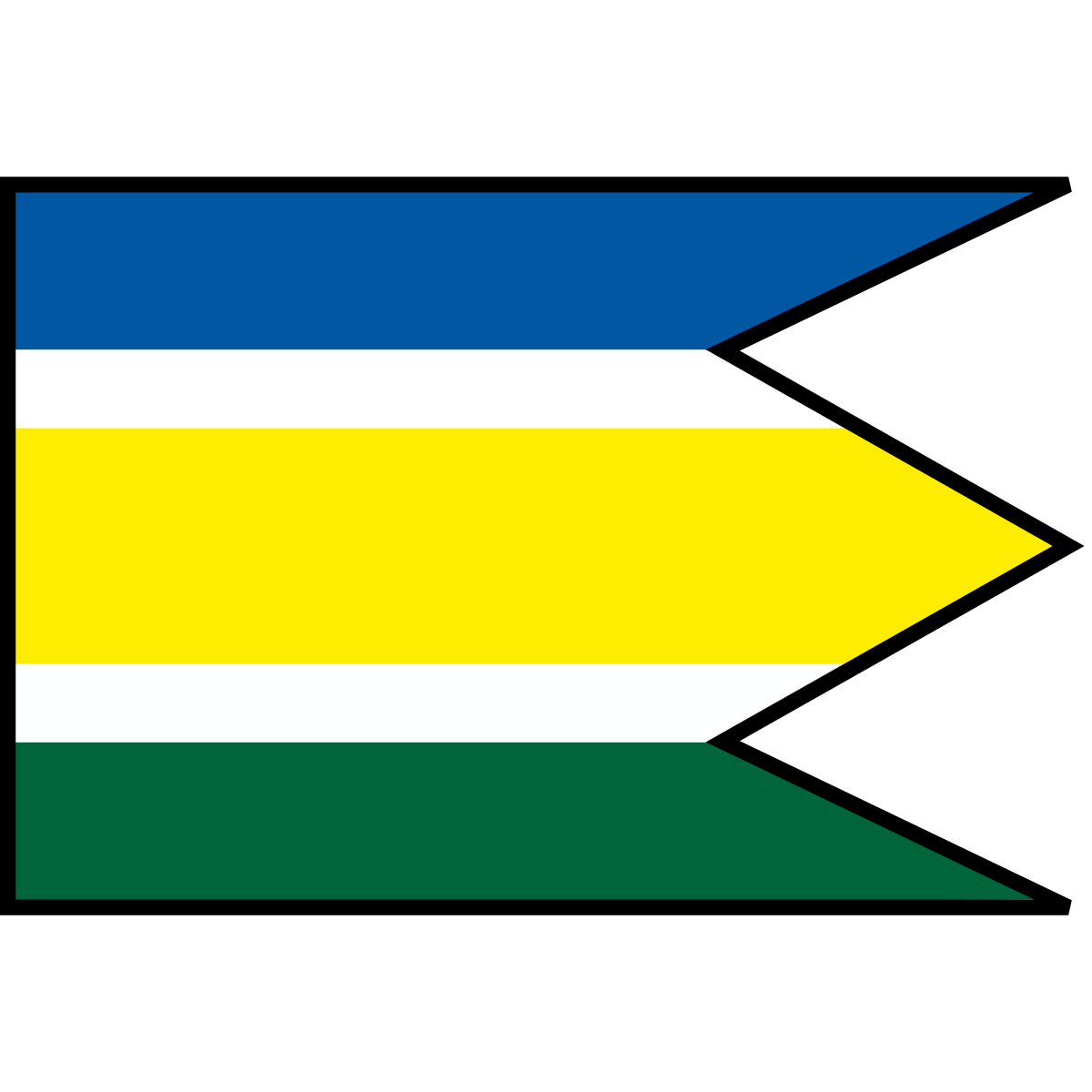 Flag of Jurkova Voľa, Region of Prešov