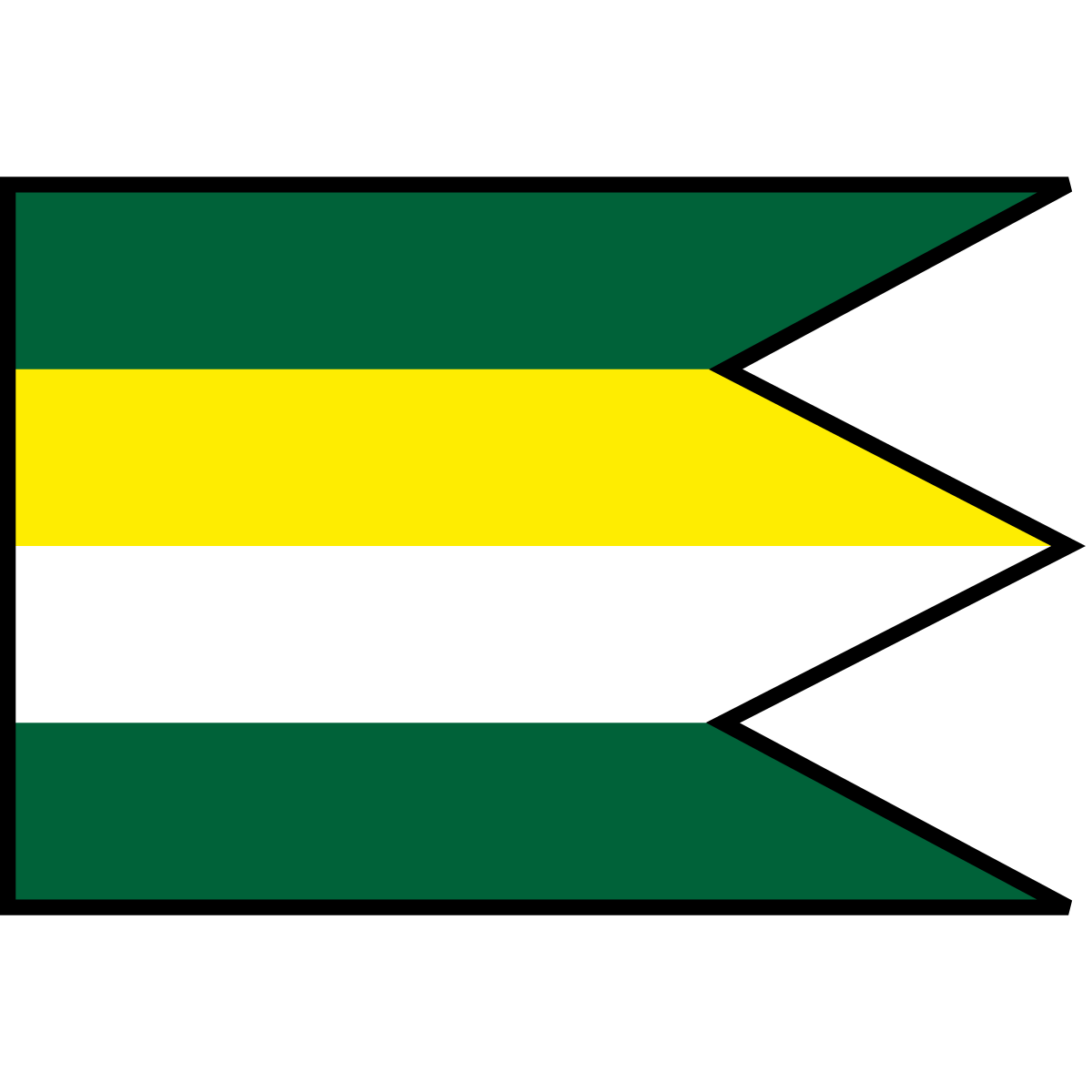 Flag of Kálnica, Region of Trenčín