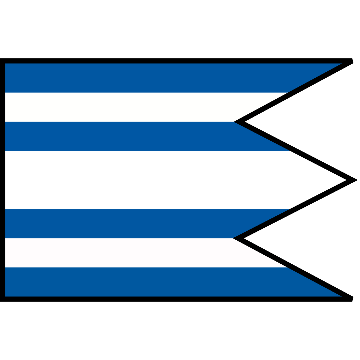 Flag of Kamenec pod Vtáčnikom, Region of Trenčín