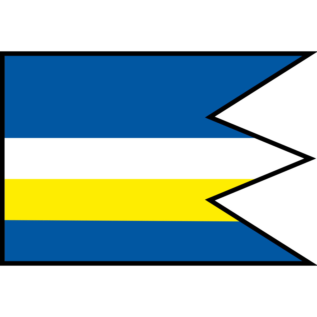 Vlajka mesta Kamenica, Nitriansky kraj