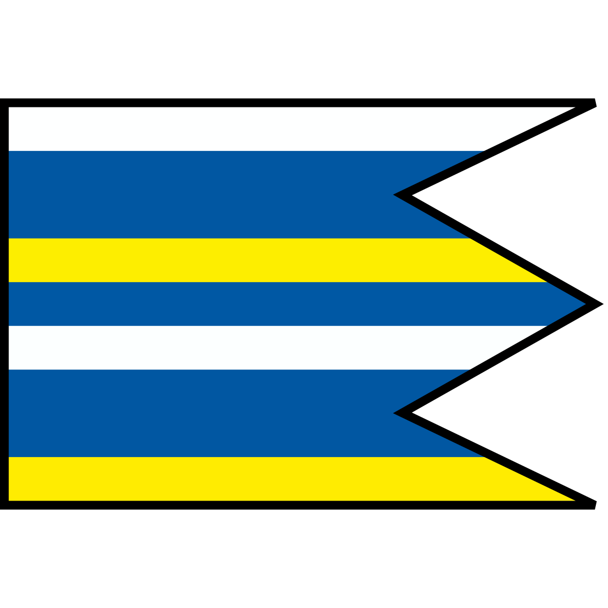Flag of Kamenný Chotár, Region of Nitra