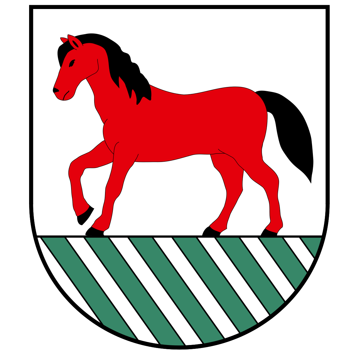 Coat of arms of Karná, Region of Prešov