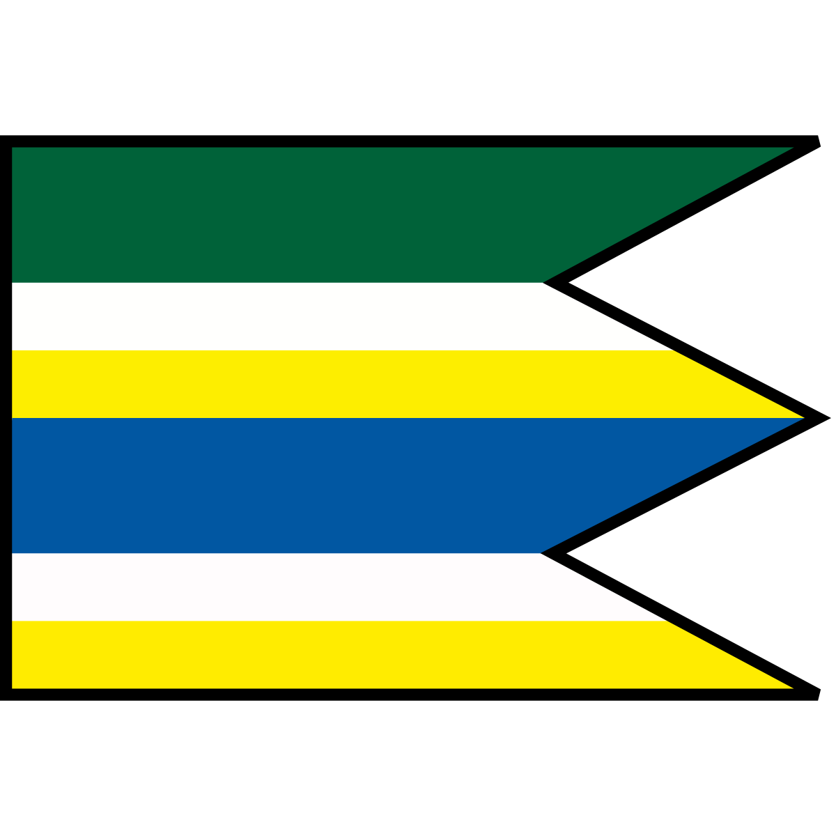 Flag of Kazimír, Region of Košice