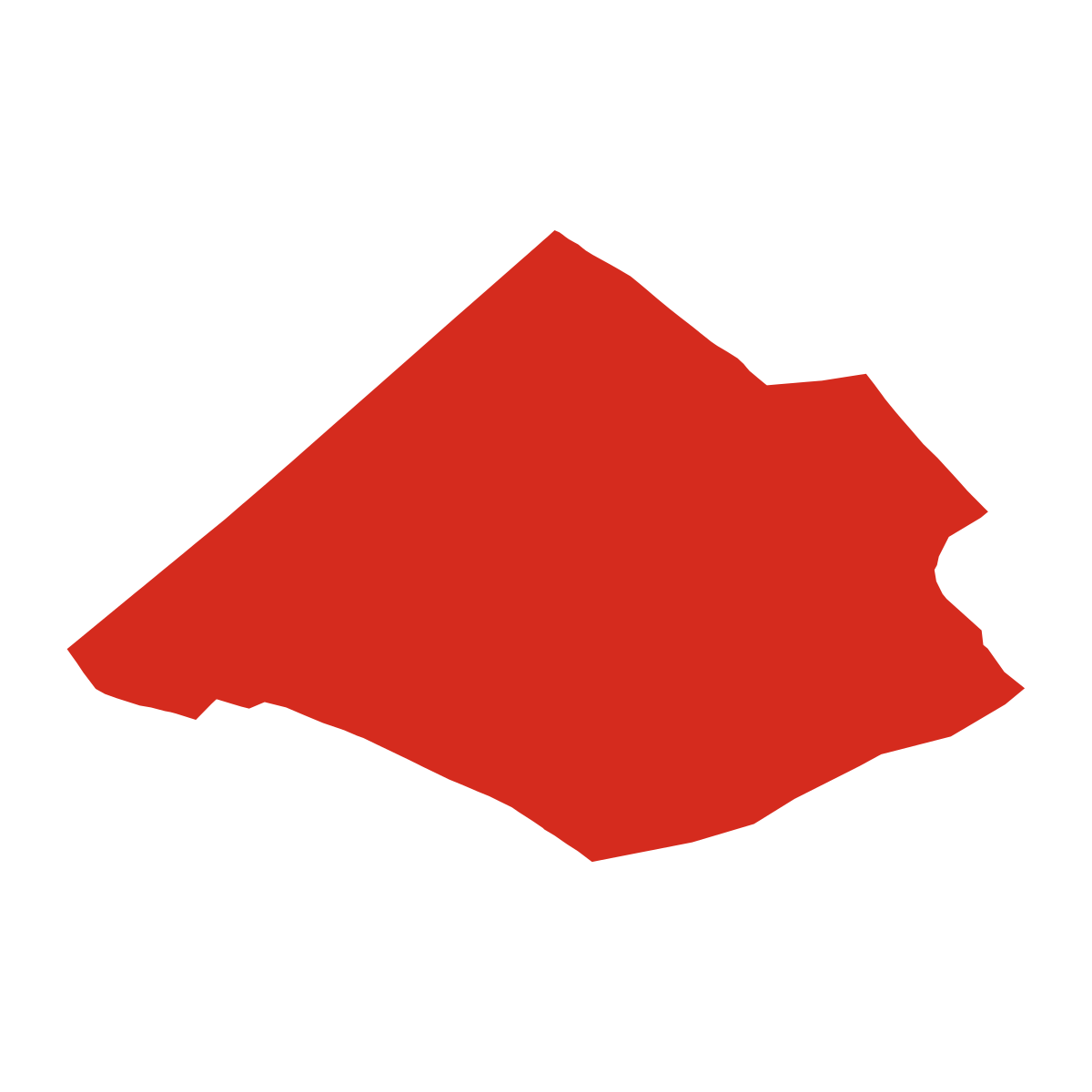 Kendereš city boundary
