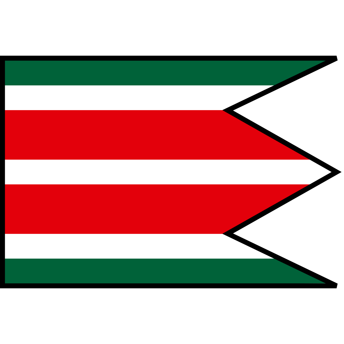 Flag of Kesovce, Region of Banská Bystrica