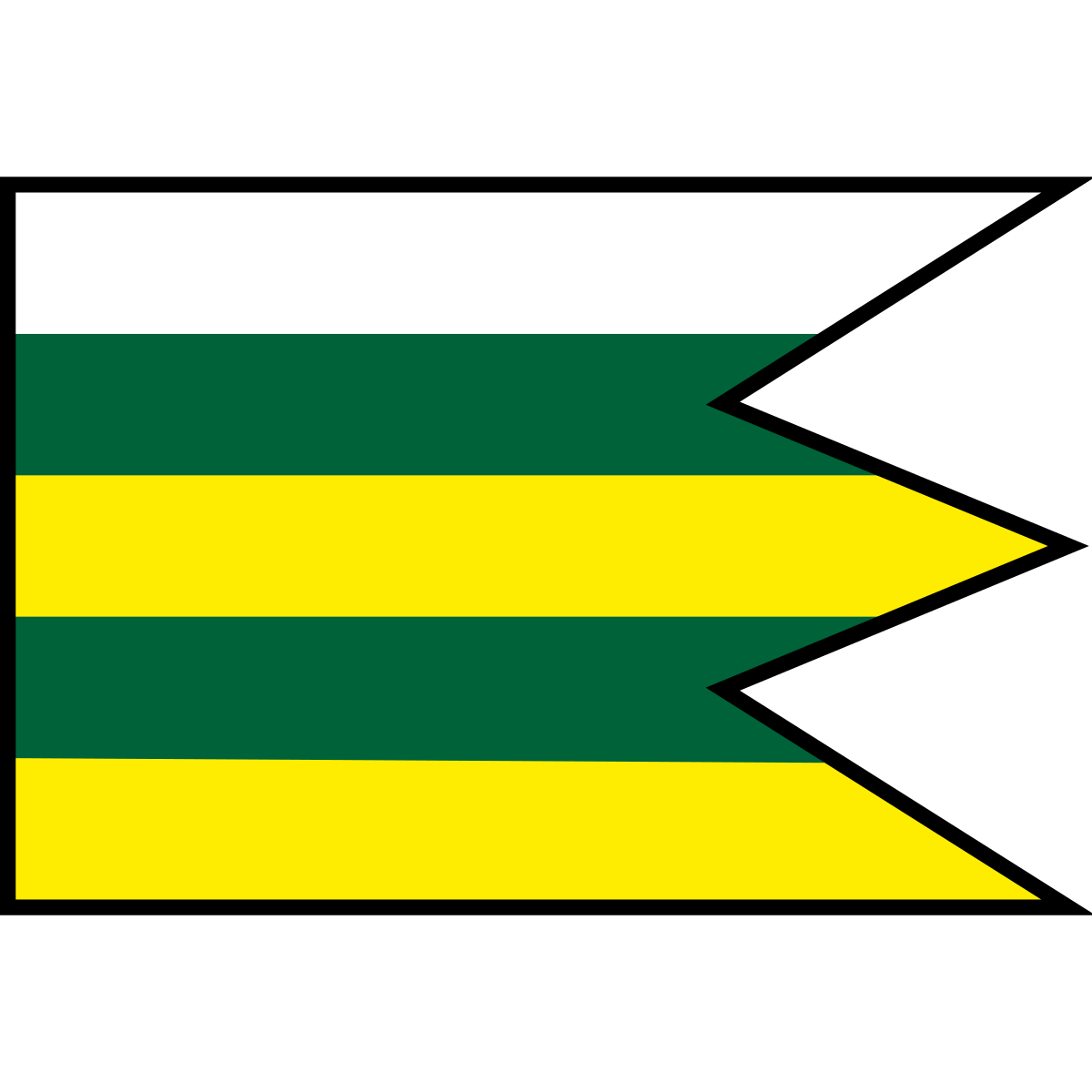 Flag of Kľak, Region of Banská Bystrica