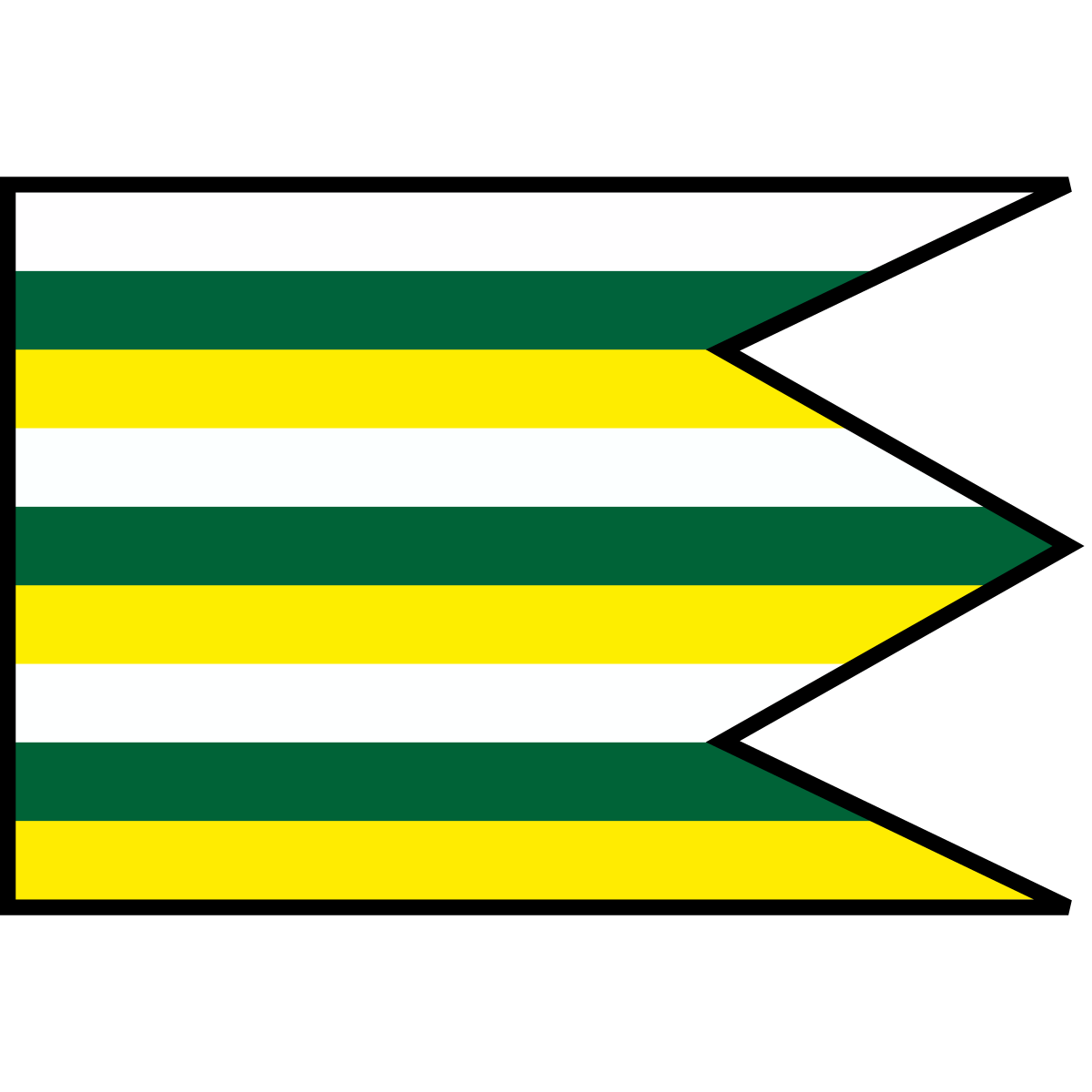 Flag of Klin nad Bodrogom, Region of Košice