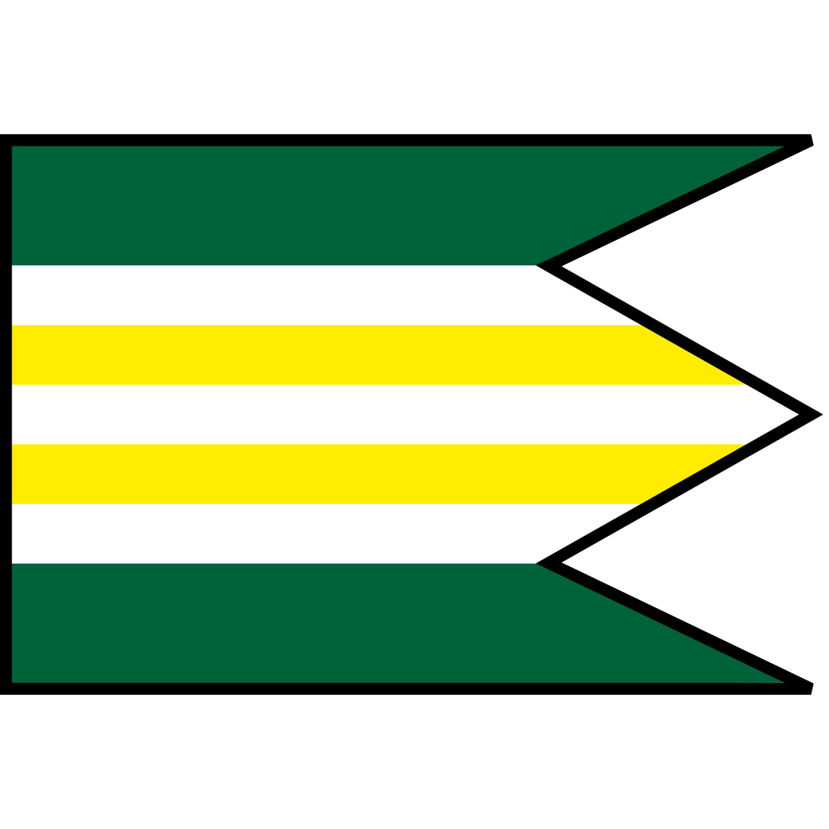 Flag of Kočín-Lančár, Region of Trnava